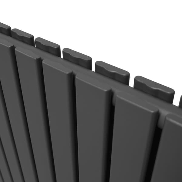 Designer Flat Panel Radiators – Dark Grey, Black, White