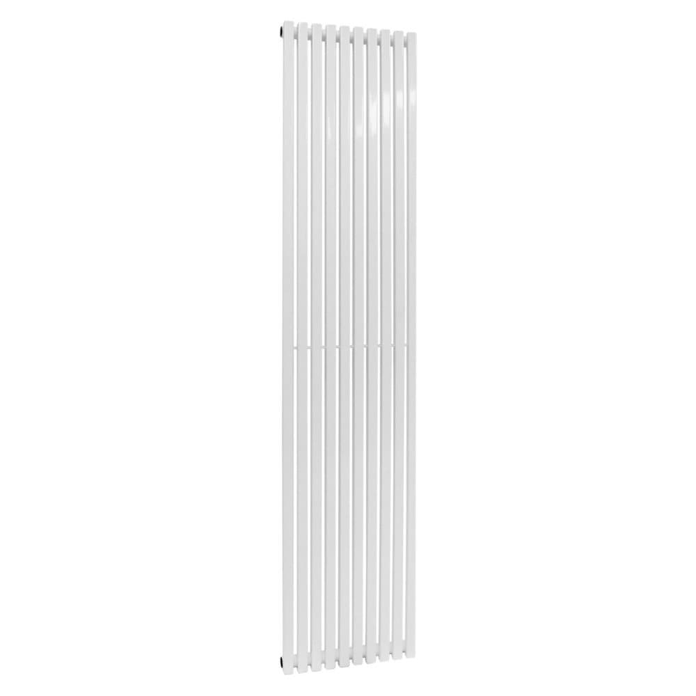 Badrumsradiator Kolon 370x1800 mm Vit med centrumanslutning