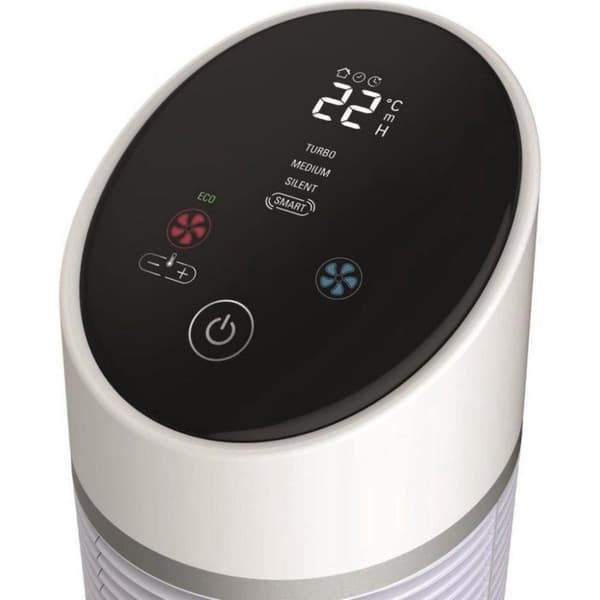 Rowenta HQ8120 Silent Comfort 3i1 Tower Blæservarmer 80 cm Hvid/Sort