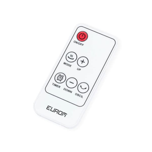 Eurom Sub-Heat 2000 keraaminen lämmitin 2000 W valkoinen/musta