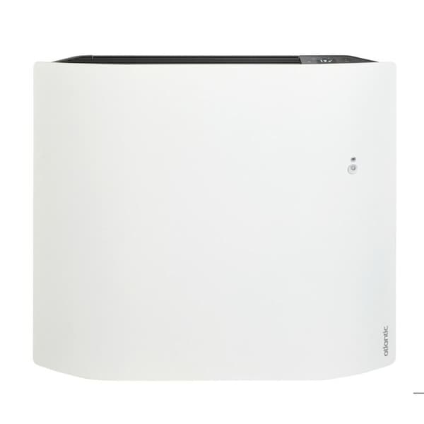 DIVALI horisontellt lysande ansluten elradiator 1250W karat vit - ATLANTIC