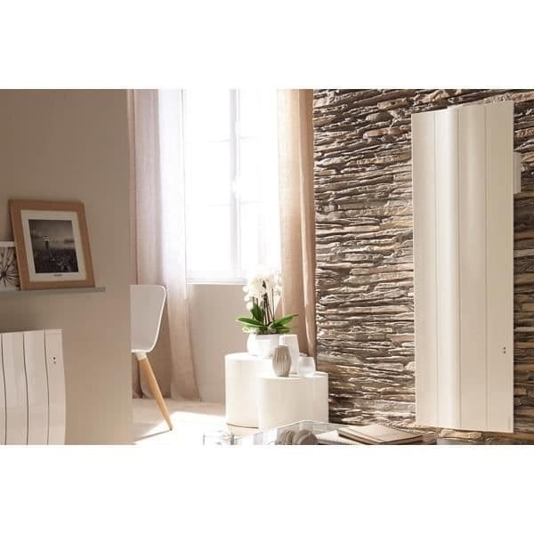 Ansluten elradiator - ATLANTIC - GALAPAGOS 1800W - Vit - Värmeöverföringsvätska