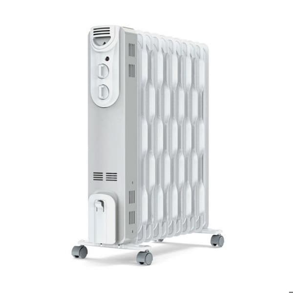 Radiator elektrisk SUPRA ORSO2500 - Vit - Konvektion - 2500 W - Ansluten objekt Grå, Vit