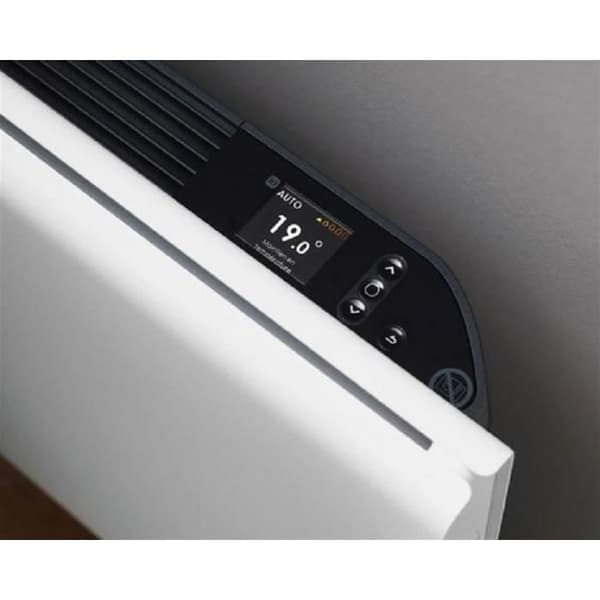 Elektrisk radiator - THERMOR - Equateur 4 - 1250W - Mjuk värme - Ansluten - Programmerbar