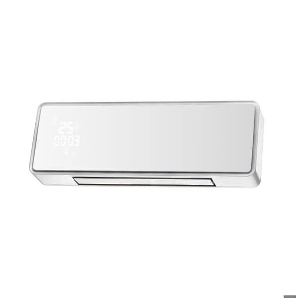 Elektrisk väggfläkt - Ducasa - M-28 - 1000/2000W - Fjärrkontroll - Vit Vit