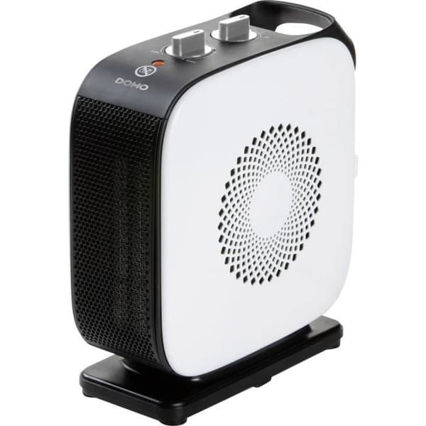 Konvektor - DOMO - DO7348H - 1500 W - Elektrisk - Konvektion - Vit och Svart