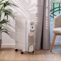 Miniatyrbild 3 av 5: Cecotec 11-fin oil-filled heater, 2500 W, 360º technology, 3 power levels, 28-m² coverage area, cord winder, easy control, handle, caster and double