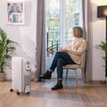 Miniatyrbild 2 av 5: Cecotec 11-fin oil-filled heater, 2500 W, 360º technology, 3 power levels, 28-m² coverage area, cord winder, easy control, handle, caster and double