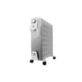 Miniatyrbild 1 av 5: Cecotec 11-fin oil-filled heater, 2500 W, 360º technology, 3 power levels, 28-m² coverage area, cord winder, easy control, handle, caster and double