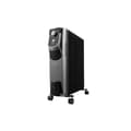 Miniatyrbild 1 av 5: Cecotec 11-fin oil-filled heater, 2500 W, 360º technology, 3 power levels, 28-m² coverage area, cord winder, easy control, handle, caster and double