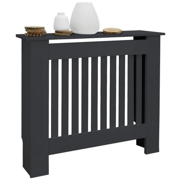 ML Design Jäähdyttimen kansi maatyyli 78x19x82cm, harmaa, MDF lakattu, makuuhuone, olohuone