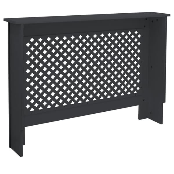 ML Design jäähdyttimen verhous hunajakennolla kuvio 112x19x82cm harmaa MDF maalattu makuuhuoneen olohuone