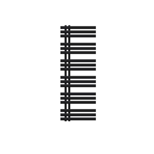 Design Badrumsradiator Iron EM 500x1400 mm svart matt Luxe Bath