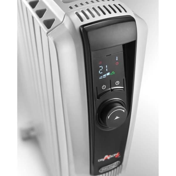 DELONGHI Dragon4 Pro oljefylld radiator - 2000W - Real Energy-teknik - ECO-funktion - Rums- och säkerhetstermostat