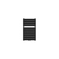 Miniatyrbild 2 av 6: Badrumsradiator centrumanslutning 500x800 mm svart matt LuxeBath