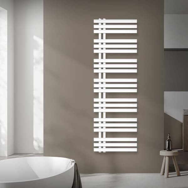 Design badeværelsesradiator Iron EM 500x1600 mm Hvid Luxe Bath