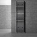 Miniatyrbillede 1 af 5: Badrumsradiator Radiator Sahara centrumanslutning handdukstork antracit 50x180cm