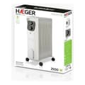 Miniatyrbild 5 av 5: Oljeelement (11 ribbor) Haeger OH011007A 2500 W Vit