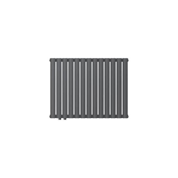 Radiator Oval Tube Enskiktad designradiator vänsteranslutning 780x600 mm
