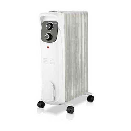 Haeger Oliefyldt Led Radiator Oh-009.006a Transparent Sort, Hvid
