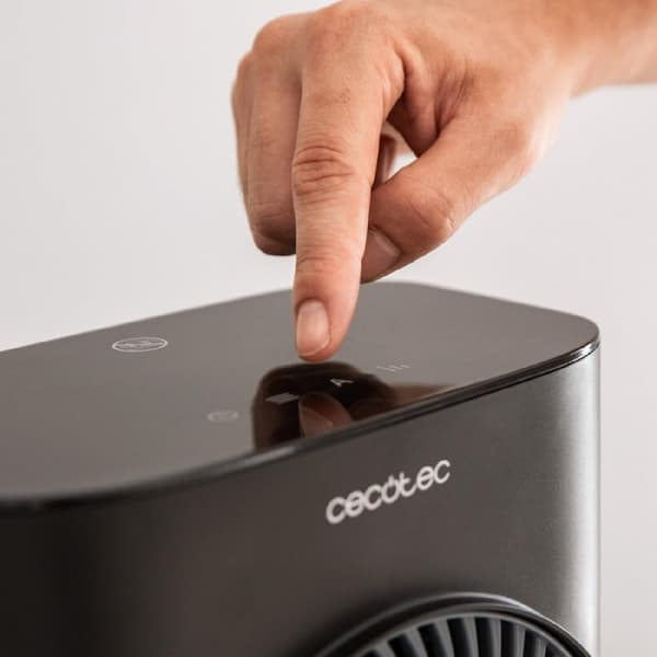 Cecotec Fan heater with 2000 W, 2 power levels and 3 operating modes, with LED display and remote control.