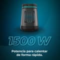 Miniatyrbild 5 av 5: Cecotec Tabletop PTC heater with 1500 W, oscillation mode, adjustable thermostat and 3 modes of operation.