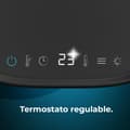 Miniatyrbild 5 av 5: Cecotec Tabletop PTC heater with 1500 W, digital display, adjustable thermostat and 3 operating modes.