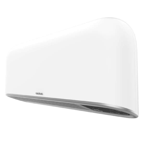 Cecotec PTC bathroom heater with 2000 W, and Wi-Fi control and IP22 protection.