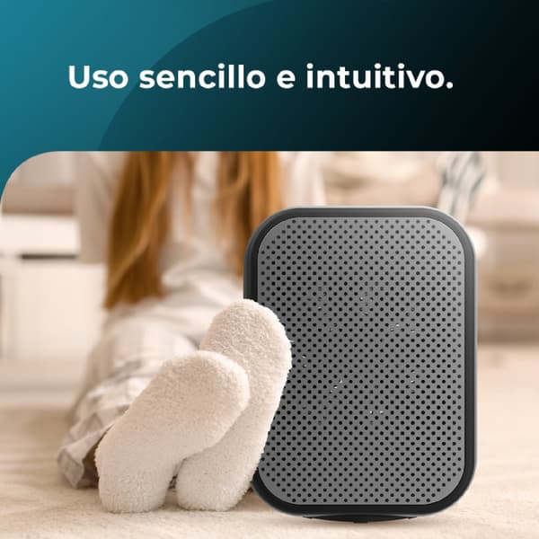 Cecotec Tabletop PTC heater with 1500 W, oscillation mode, adjustable thermostat and 3 modes of operation.