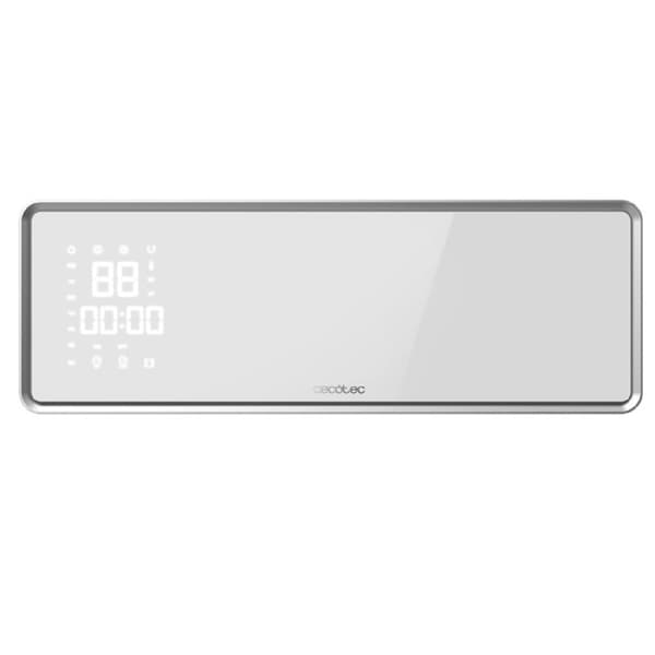 Cecotec 2000 W ceramic wall heater, LED display, Wi-Fi control, remote control, 3 modes, oscillation, weekly schedule, IP22 protection, and maximum s Vit