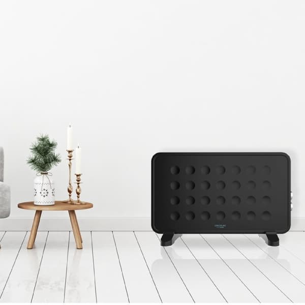 Cecotec Designer stand convector heater, 2000 W, adjustable thermostat and TurboFan mode.