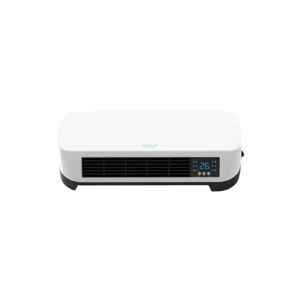 Cecotec Wall ceramic heater, 2000 W, with LED display and remote control.