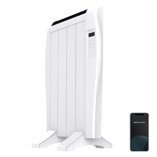 Cecotec Electric radiator with 4 fins and 600 W, Wi-Fi control, LED display, remote control, programmable timer, temperature selection, 8-m² coverage Vit