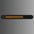 Miniatyrbild 1 av 5: Cecotec Wall halogen heater through infrared radiation for outdoors use, 2000 W, IP55. Aluminium Remote control. Adjustable power. Assembly kit.