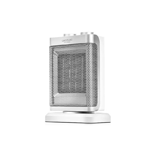 Cecotec Designer ceramic heater with 1500 W, oscillation function, 3 operating modes and adjustable thermostat.