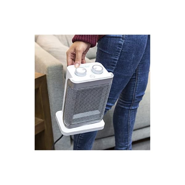 Cecotec Designer ceramic heater with 1500 W, oscillation function, 3 operating modes and adjustable thermostat.