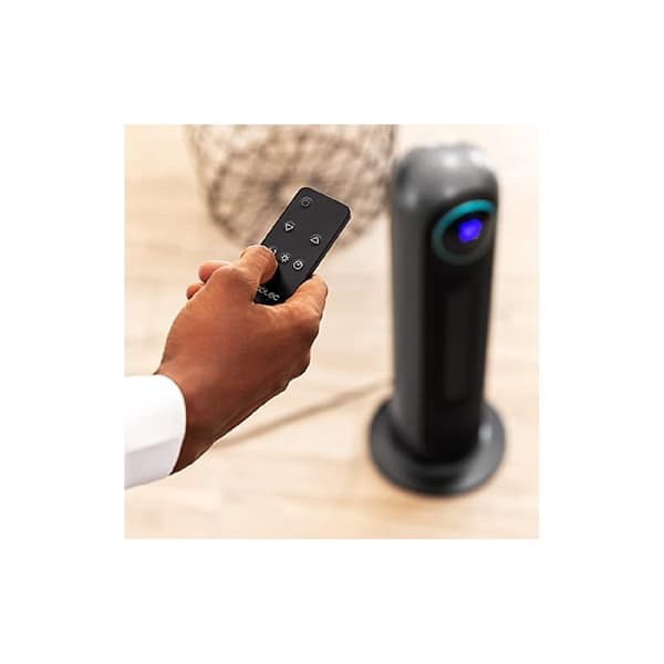 Cecotec 2000 W ceramic heater with remote control, LED display, temperature selection, timer, oscillation, 3 modes and triple safety system.