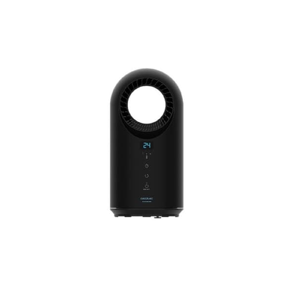 Cecotec Bladeless heater with 1500 W, Wi-Fi control, remote control, touch control, LED display, 3 modes, oscillation, timer and triple safety system.