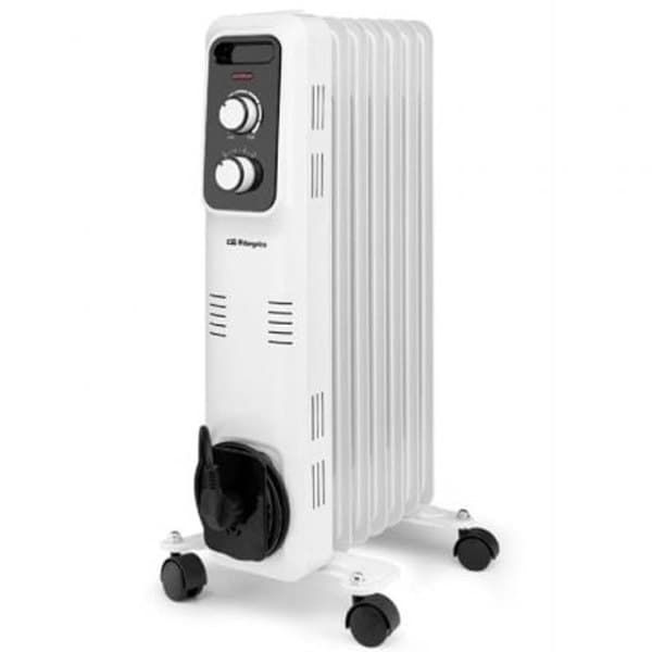 Orbegozo Oliefyldt Led Radiator Rl 1500 1500w Svart, Vit