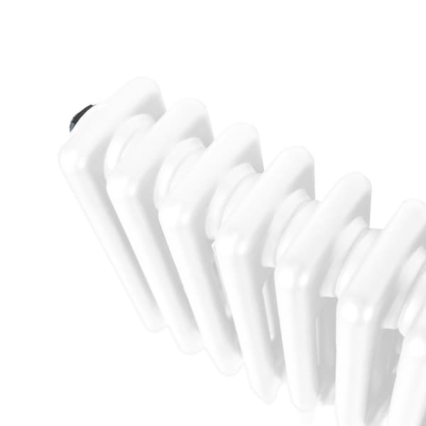 Traditionel vandret radiator med 2 og 3 søjler Moderne centralvarmeelement Antracitgrå Sort Hvid Kulstofstål Vægmonteret Køkken Stue Badeværelse