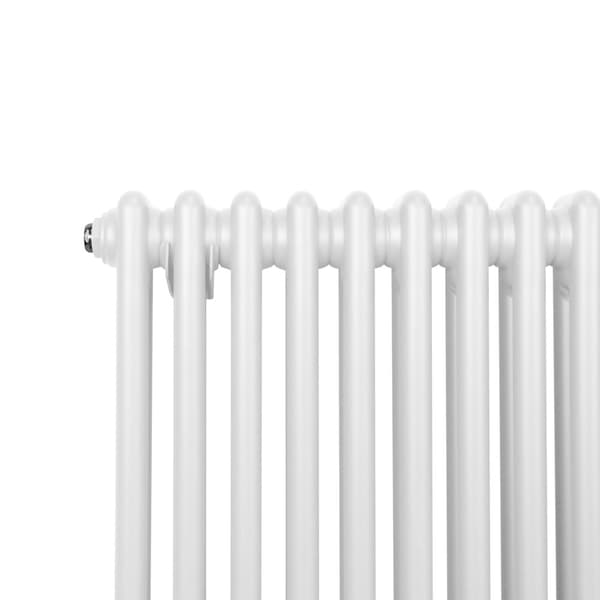 Vertical Radiator with 2 & 3 Columns Modern Central Heating Element Anthracite Gray Black White Carbon Steel Wall Mounted Kitchen Living Room Bathroom