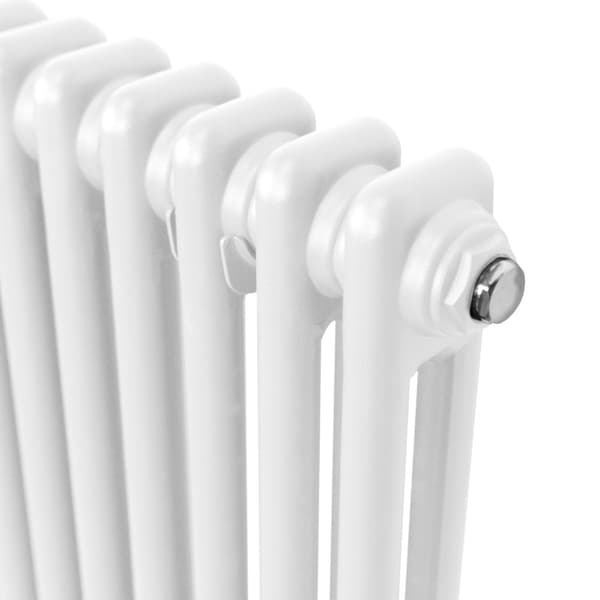 Vertical Radiator with 2 & 3 Columns Modern Central Heating Element Anthracite Gray Black White Carbon Steel Wall Mounted Kitchen Living Room Bathroom