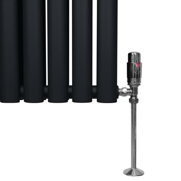 Ovale søjle Radiatorer Ventiler Dobbeltpanel Centralvarmeelement Grå Hvid Sort Stål Vandret Lodret Køkken Stue Monteringssæt Beslag