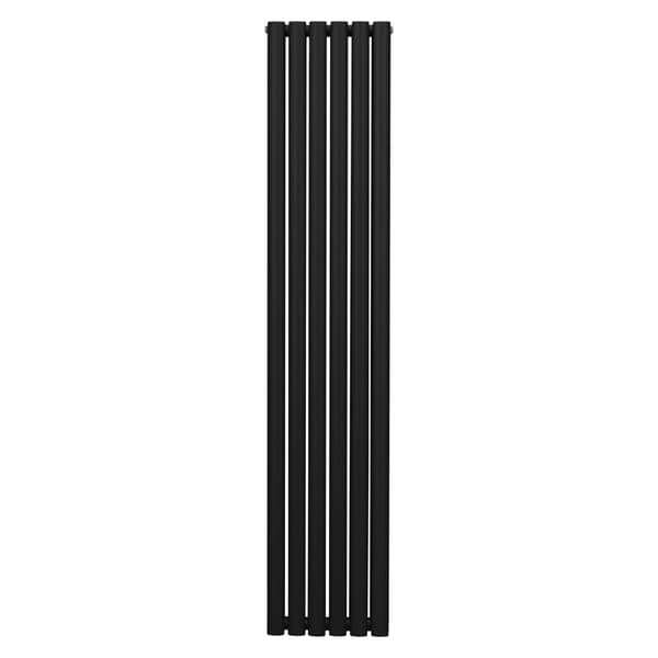 Radiatorer Ovala Kolumner Modern Dubbelpanel Centralvärme Element Grå Svart Vit Stål Horisontal Vertikal Kök Vardagsrum Rengöringsborste Monteringskit