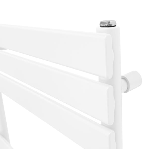 Vertikal Handdukstork Design Platta Paneler 1200mm Badrum Uppvärmd Handdukstork Grå Svart Vit Centralvärme Handduksvärmare Väggmonterad Monteringskit