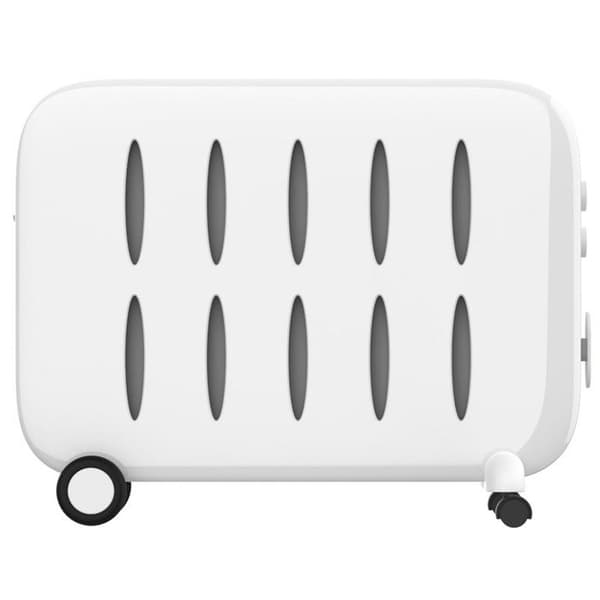 Elektrisk radiator SUPRA CERAMINO1522 - Vit - Mjuk värme - 1500 W