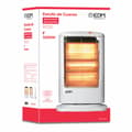 Miniatyrbillede 3 af 3: Kvartsradiator EDM 07117 07117 Hvid 1200 W