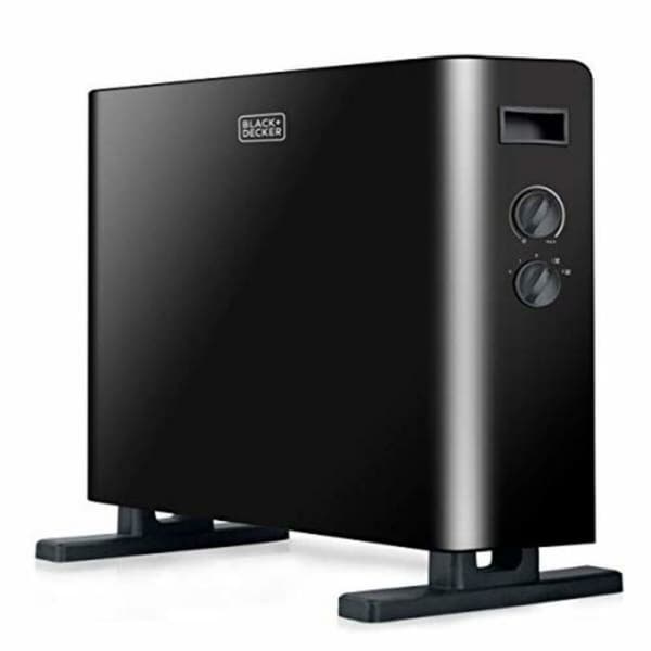 Digitaalinen lämmitin Black & Decker ES9350020B Musta 2000 W 2000W musta