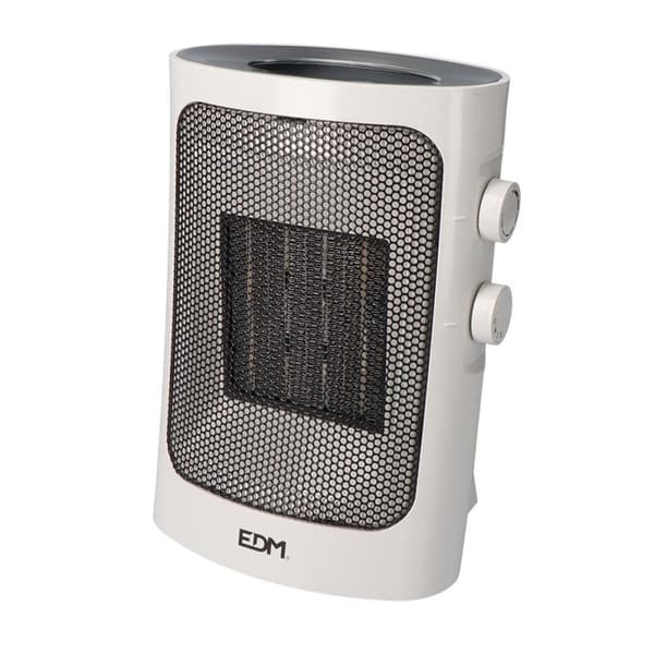 Vertikaalinen lämmitin EDM 07185 Valkoinen Harmaa 1000 - 1500 W