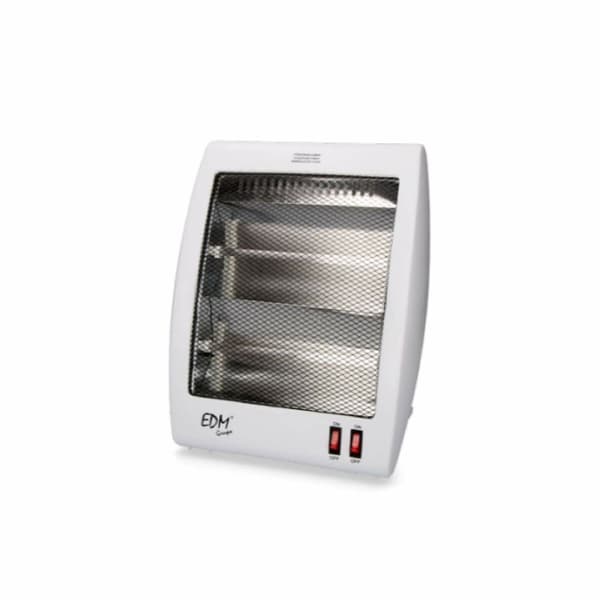 Kvartsradiator EDM 07109 07109 Hvid 1000 W